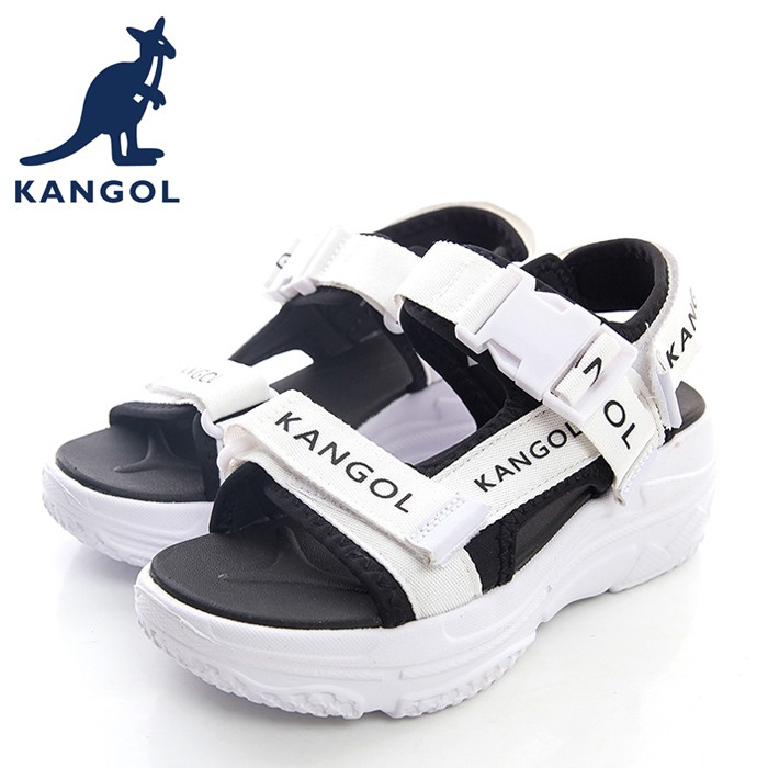 KANGOL 英國袋鼠 涼鞋 6022230200 白色 女涼鞋