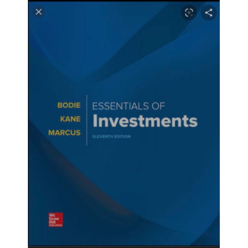 essentials of investments 第11版