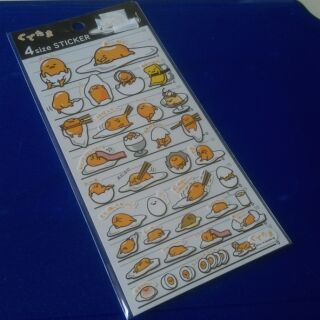 三麗鷗 Sanrio 蛋黃哥 Gudetama 玉子燒 布丁 貼紙 Sticker 文具