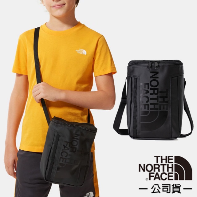 【The North Face】送》兒童/男童/女童印花直筒防潑休閒單肩包 4L 側背包 斜背包 胸包 水桶包_52T9