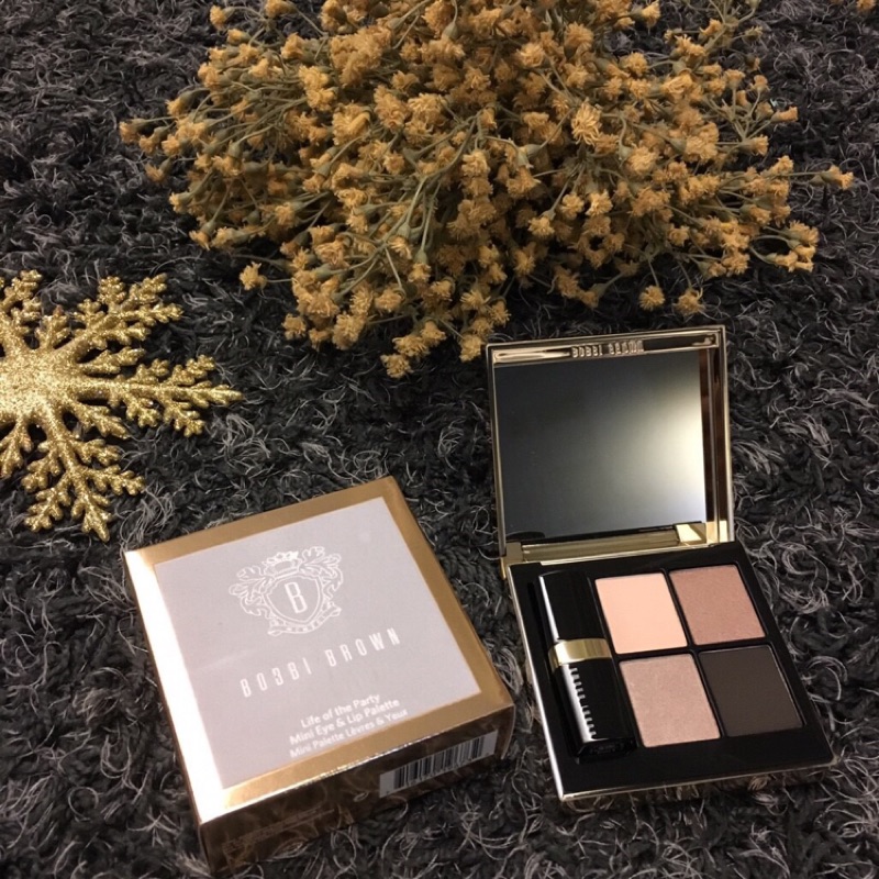 ‼️現貨‼️年終特惠🎉BOBBI BROWN 聖誕迷你眼唇盤