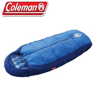【Coleman 美國 兒童 可調式海軍藍睡袋 C4】CM-27270/睡袋/兒童睡袋/可機洗/悠遊山水