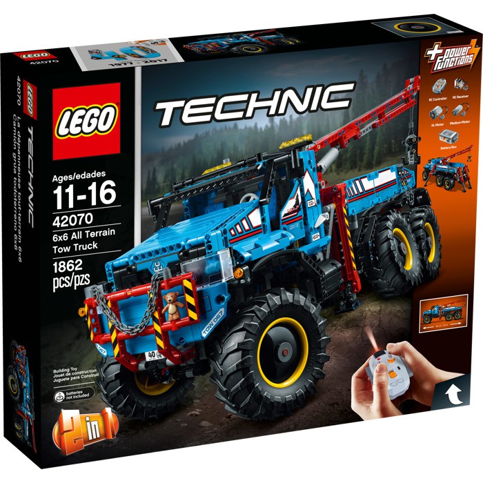 technic 6x6 tow truck