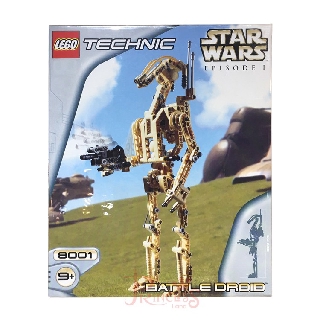 公主樂糕殿 LEGO 樂高 絕版 盒裝 全新 2000年 8001 科技 Technic 星際大戰 鴨子兵 戰鬥機器人
