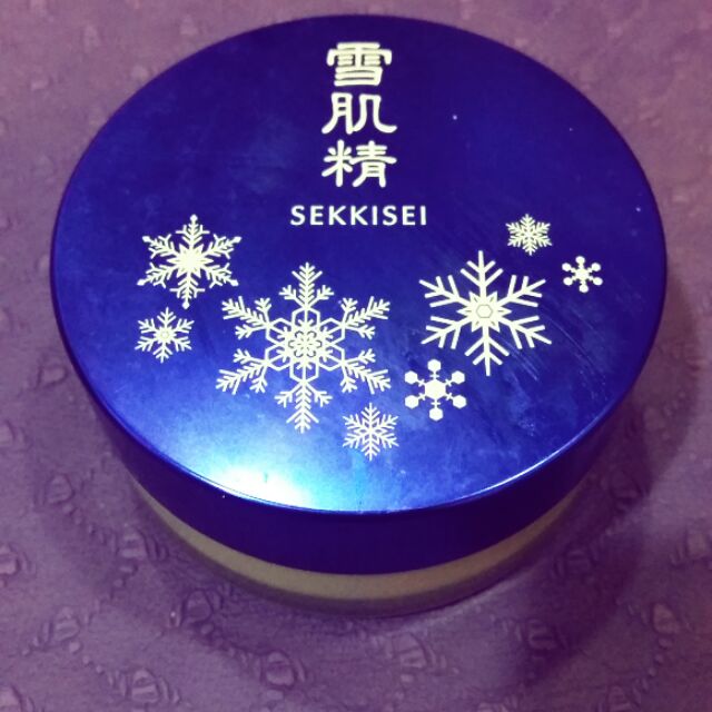 九成新日系品牌雪肌精輕透螢白防曬蜜粉SPF20