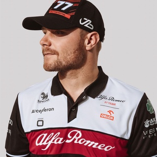 ALFA 阿爾法羅密歐 F1 Team ORLEN 2022 Team Polo 新款 Moto Racing 大碼男士