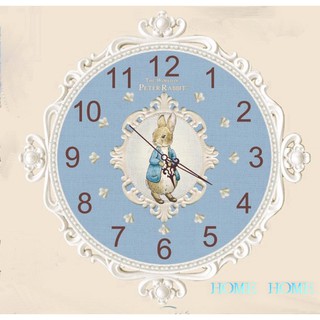 [HOME] Peter Rabbit古典彼得兔時鐘 比得兔古典時鐘 掃描式 靜音機芯時鐘