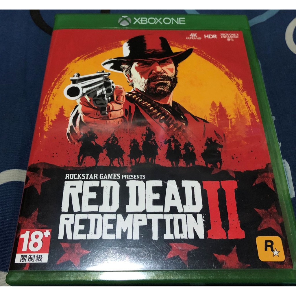 Xbox one 中文版 Red Dead Redemption 2 碧血狂殺2 荒野大鏢客2 DLC未用 二手