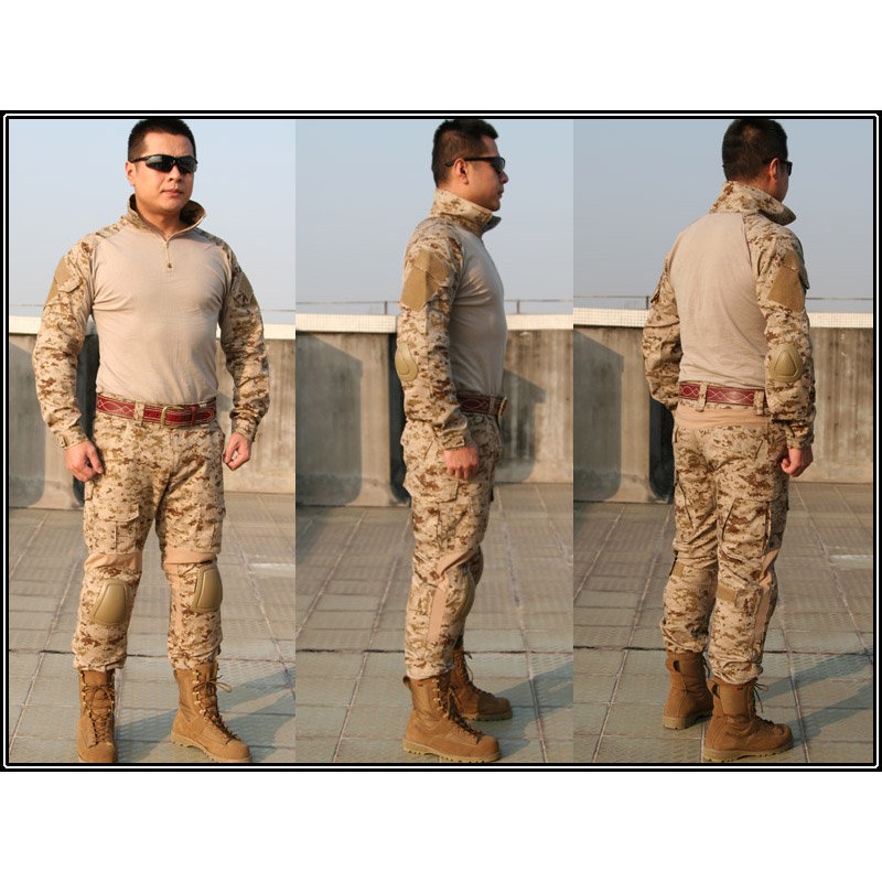 【原型軍品】全新 II 美軍 數位沙漠 AOR1 青蛙裝 海豹戰鬥作訓 套服