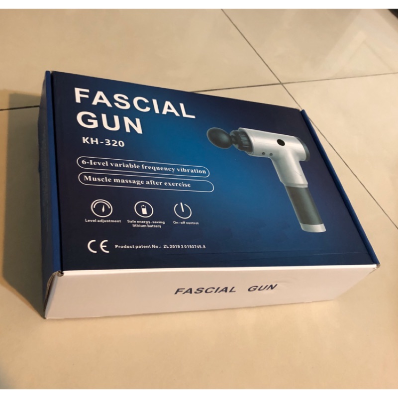 FASCIAL GUN ✨六段電動按摩槍 KH-320 （全新現貨免運）