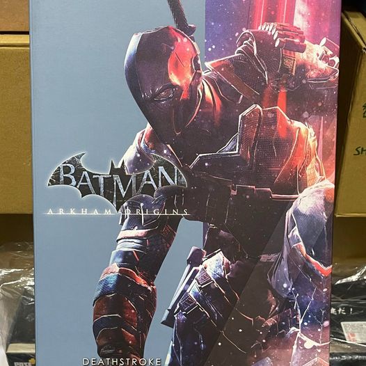 【現貨】Hot toys VGM30 阿卡漢起源 喪鐘 1/6 拆檢 DEATHSTROKE