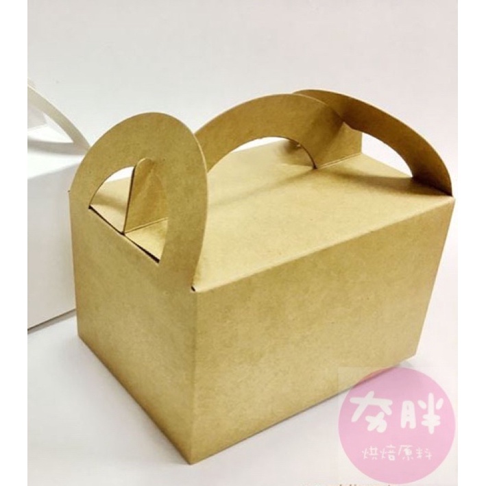 【夯胖²】6K/9K野餐盒 手提餐盒-牛皮原色(5入)