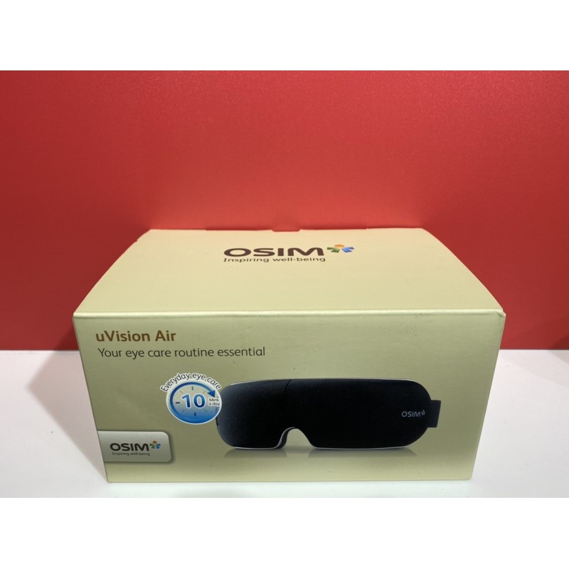 尾牙抽到 Osim 護眼樂air Os 1202 眼部按摩 溫熱 氣壓按摩 Usb充電 可折疊 蝦皮購物