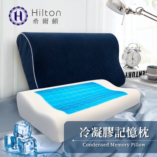 【Hilton 希爾頓】酷涼冷凝人體工學舒壓記憶枕/附精美提袋🧿現貨