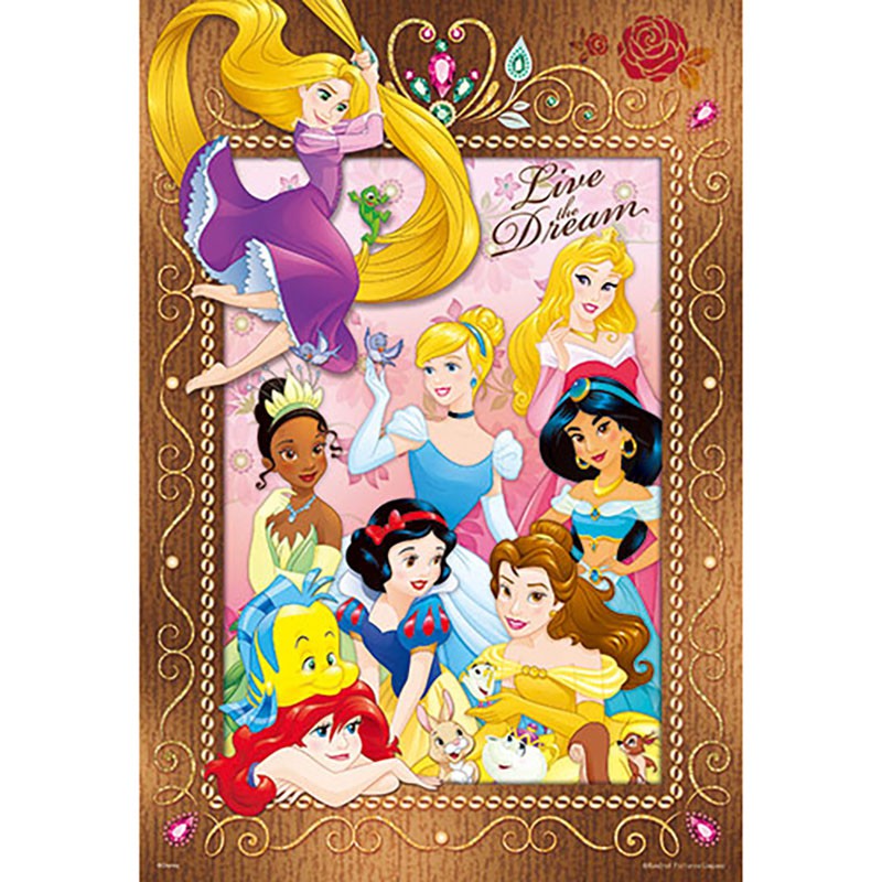 百耘圖 Disney Princess公主(6)拼圖300片 HPD0300S-153 【久大文具】