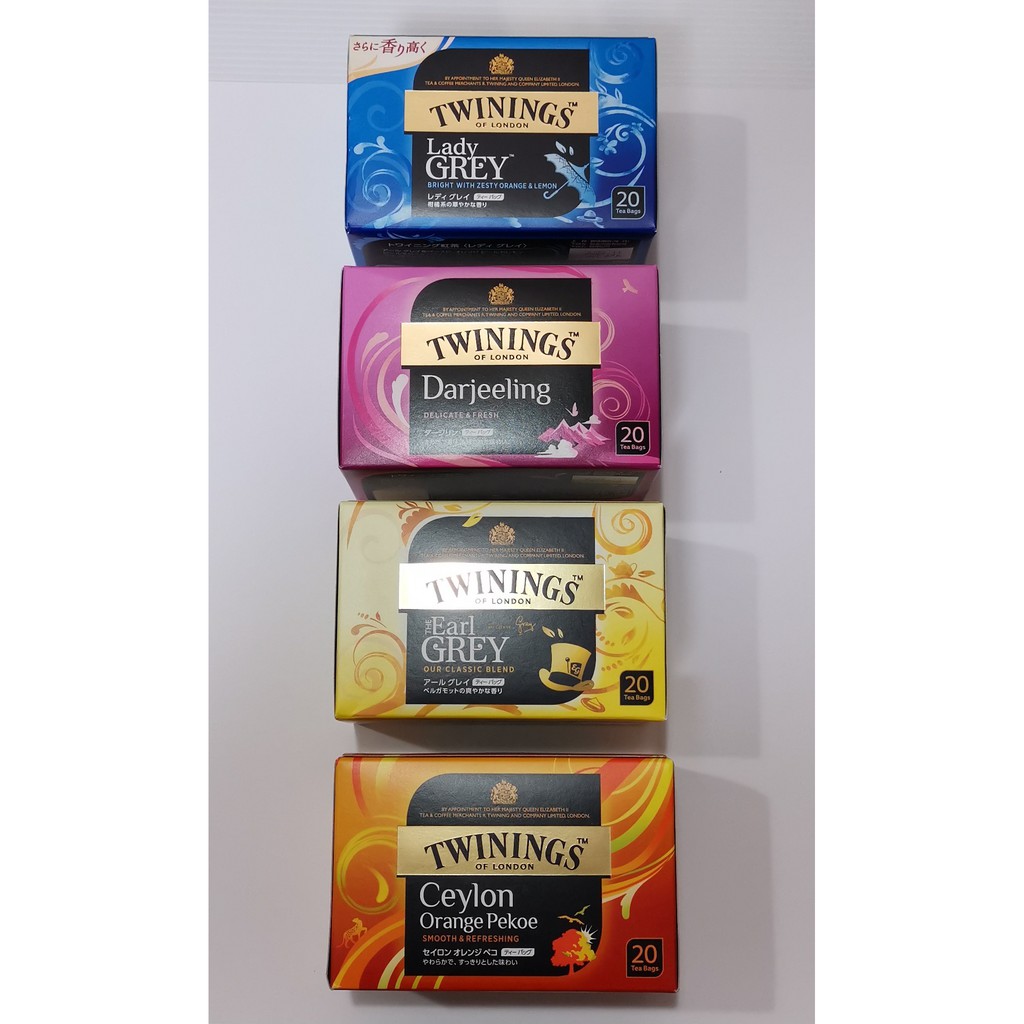 日本片岡物產 TWININGS 英國唐寧茶 下午茶組合 5種 錫蘭茶 大吉嶺 伯爵茶 香 綜合茶包 【合同會社國展】