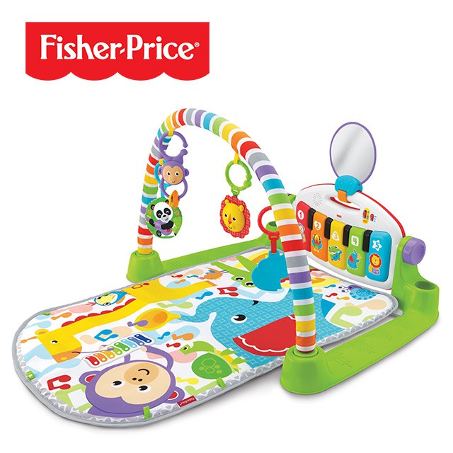 Fisher-Price 費雪 可愛動物鋼琴健身器 米菲寶貝