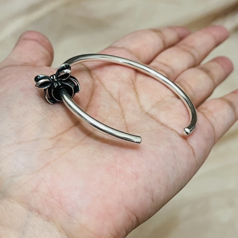 イタリアン ブレスレット シルバータンポポオリジナルビーズtrollbeads