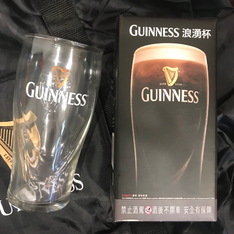 Guinness浪湧杯啤酒杯