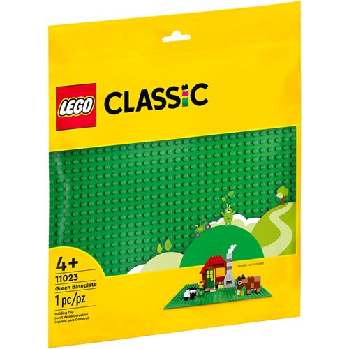 LEGO樂高 LT11023綠色底板 2022_Classic 基本顆粒系列