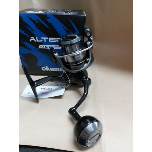 Okuma 亞泰拉 ALTERA ATE-2000 紡車捲線器 鋁合金握丸 2000型 根魚 軟絲 烏鰡 微鐵 岸拋