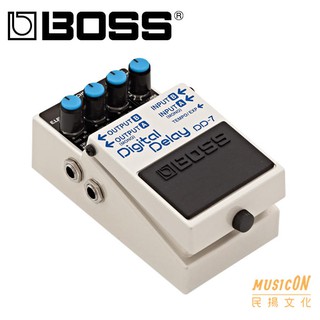 【民揚樂器】效果器 BOSS DD-7 數位延遲效果器 Digital Delay