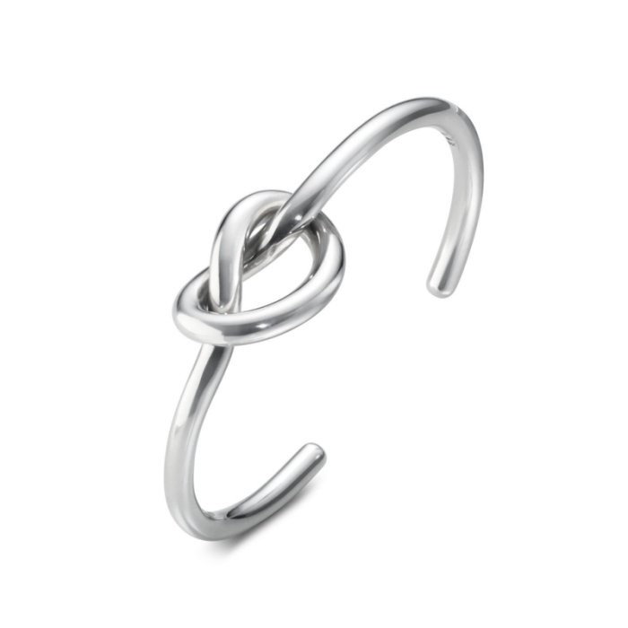 GEORG JENSEN 喬治傑生 編號A44B Love Knot 永結同心 手環 (手鐲) - 不附盒 ~ 全新真品