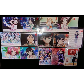 日版 LoveLive Sunshine 特典 生寫真 相片 Aqours 千歌 梨子 露比 黛雅 果南 善子 生寫