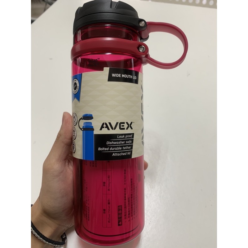 AVEX冷水壺寬口709cc 絕美桃紅色