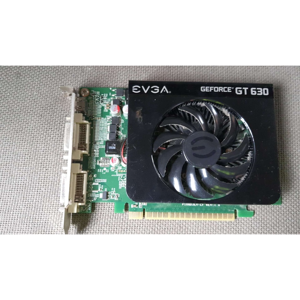 含稅 EVGA 艾維克 GeForce GT 630 2GB 2G．保固1個月 02V638