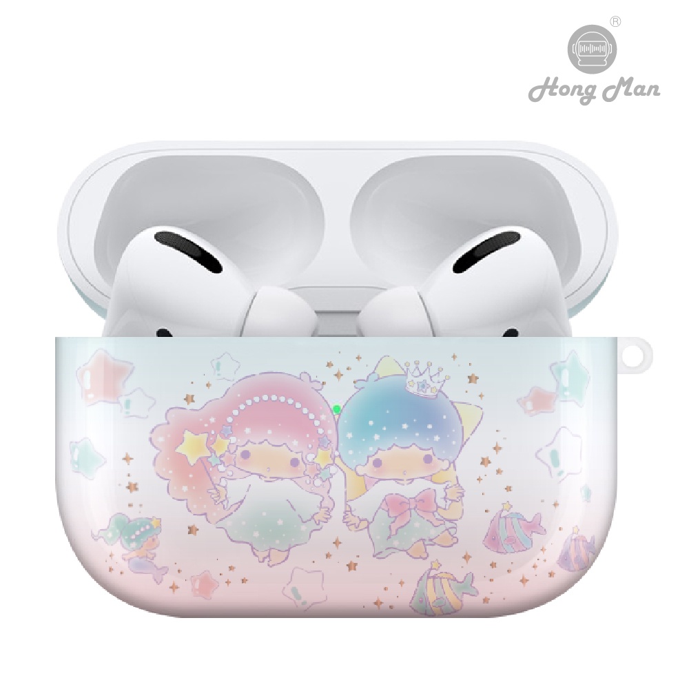 【Hong Man】Airpods Pro 三麗鷗 雙子星 夢幻海洋 耳機保護套