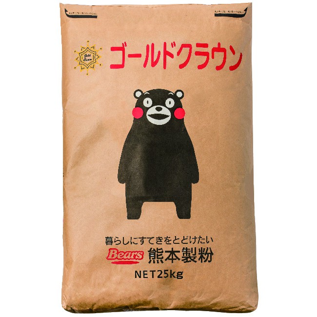 日本熊本皇冠高筋麵粉-25KG