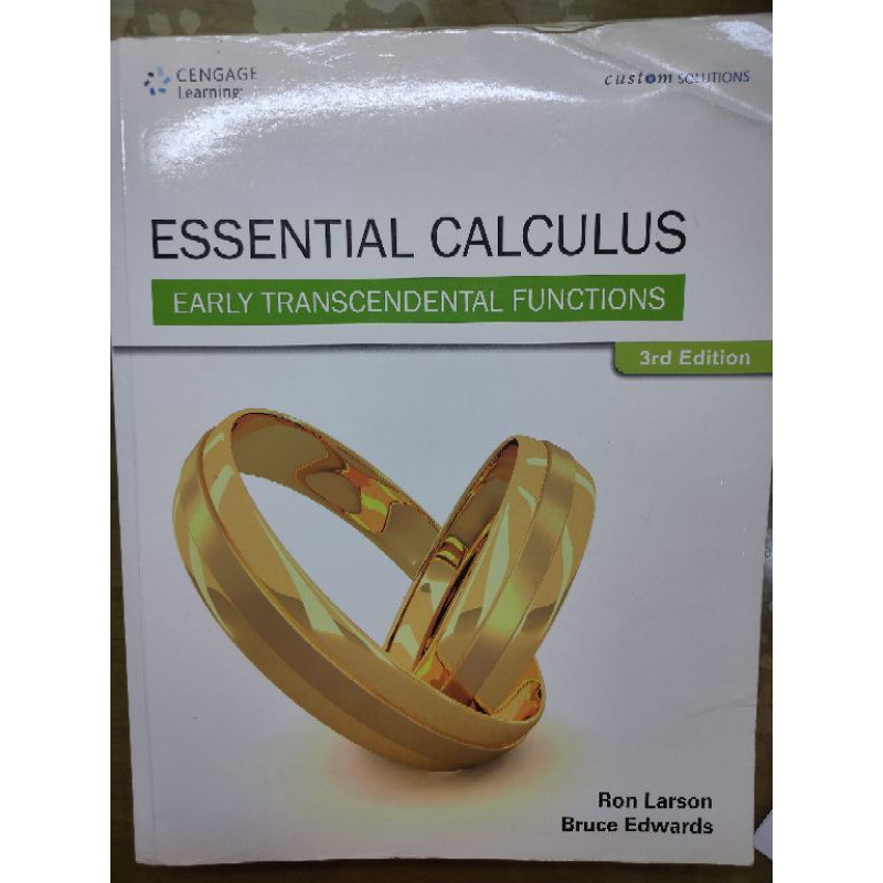 二手書 | 微積分Essential Calculus 3rd edition|原文書 書況幾乎全新！只是封面不小心折到