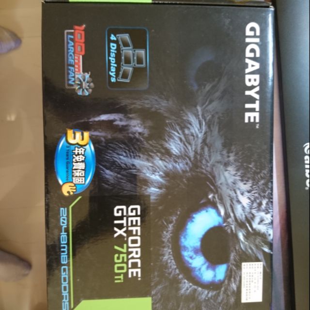 技嘉GTX750Ti (DDR5-2G)(保固內）