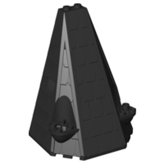 LEGO 樂高 黑色 Tower Roof 6x8x9 城塔屋頂 塔尖 33215