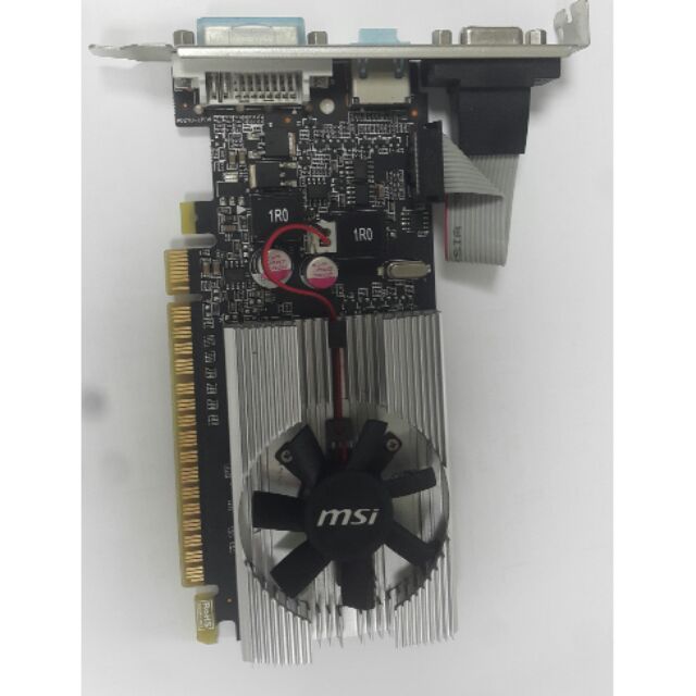 二手 MSI 微星 N210 顯示卡 GT210 DDR3 1G