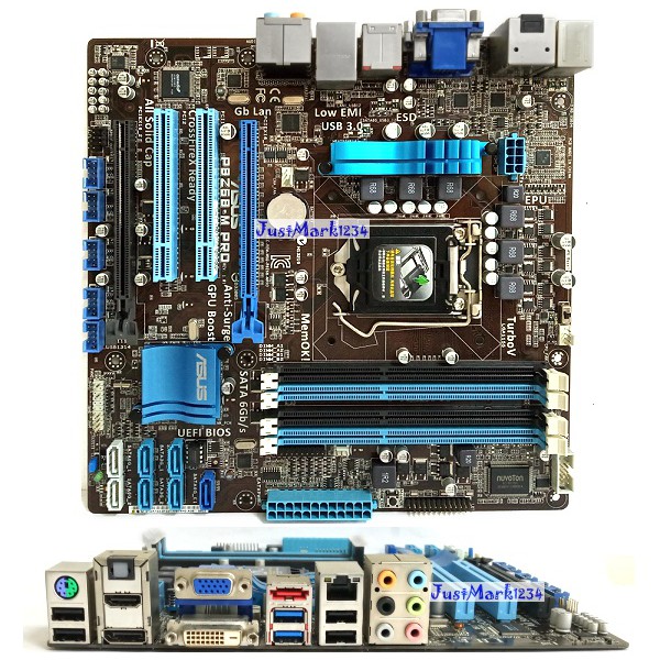 華碩P8Z68-M Pro 1155 主機板/ Intel Z68 / USB3.0 附擋板| 蝦皮購物