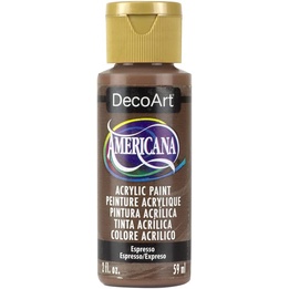 DecoArt 義式咖啡色 Espresso 59 ml Americana 壓克力顏料 - DA271 (美國)