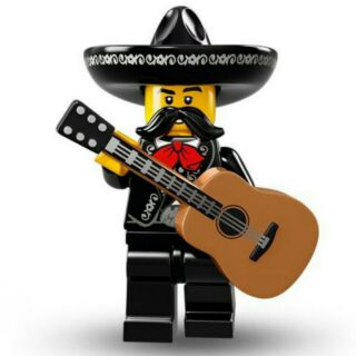 Lego 樂高 71013 墨西哥 吉他 樂師 街頭藝人 帽子 13號 抽抽樂 16代 人偶 公仔