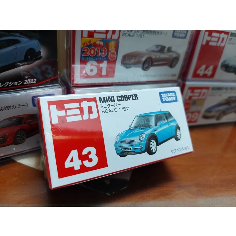 Tomica 43，Mini cooper，全新未拆膜