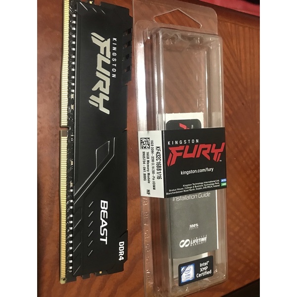 金士頓DDR4 3200 Fury beast 16G