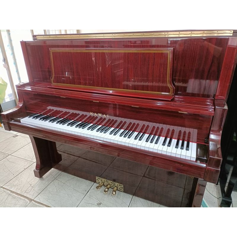 超低出售 KAWAI US-75 二手鋼琴 33000 20週年紀念款式 中壢中古鋼琴黃先生 0980494792