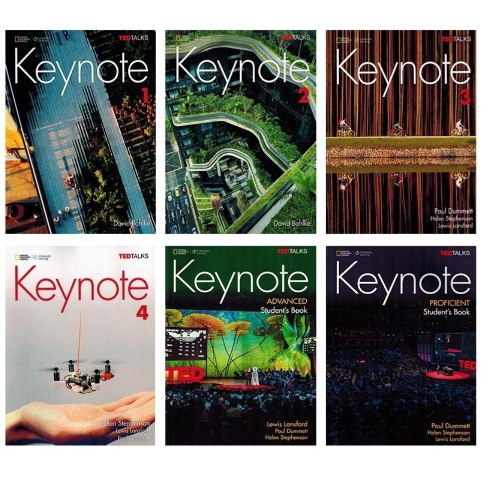 【 生產工廠今年的最新版本】⚡ keynote 4 青少綜合教材 1/2/3/4級國家地理 線上學習中學英語教材6冊