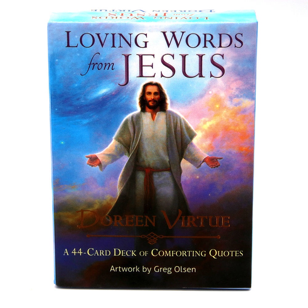 「寶時玄境」耶穌的愛語神諭卡 Loving Words from Jesus  英文訂製牌卡 桌遊