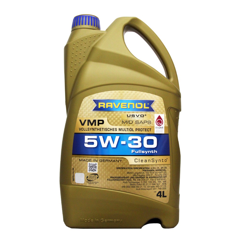 【易油網】RAVENOL VMP 5W30 全合成機油 4L