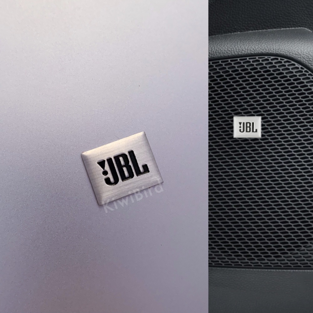 JBL 音響標｜現貨 汽車音響 金屬貼 車內音響 lexus kia toyota 改裝 金屬標 貼紙 音響 黏貼款 推