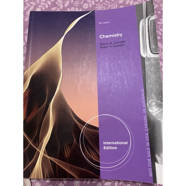 Chemistry 9th edition Zumdahl, Steven S./Zumdahl, Susan A.