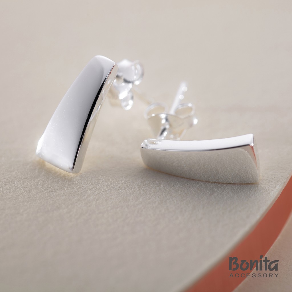 【Bonita】925純銀/約定純銀耳針耳環/710-9533