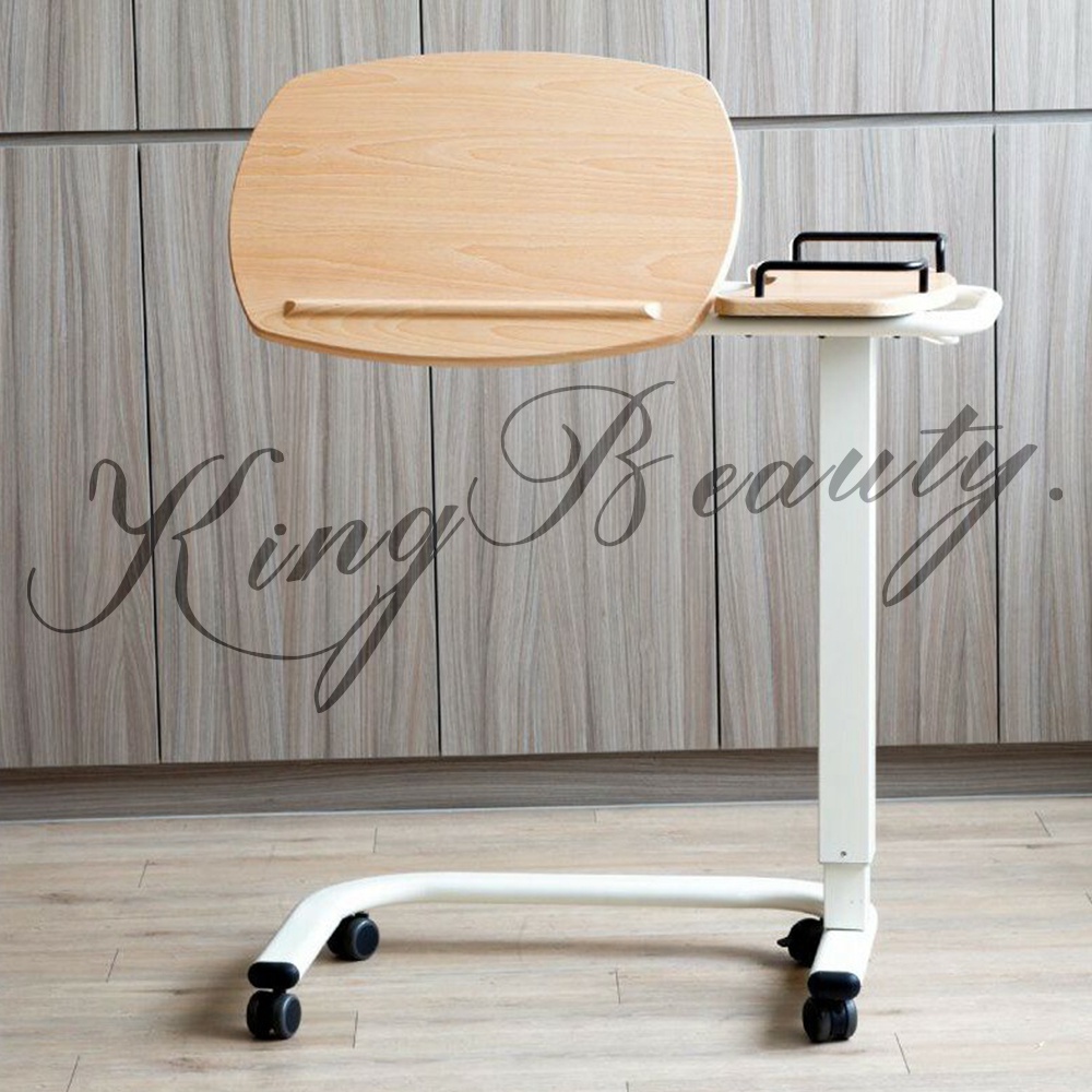 耀宏 YH018-6 氣壓式床上桌 桌面可傾斜 可升降床邊桌  附輪床上桌