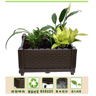【君沛】種菜箱 懶人種植箱 省水種植箱 戶外種植箱 DIY種植箱組合式種植箱 種菜盆 陽臺綠化 花園種菜 種花